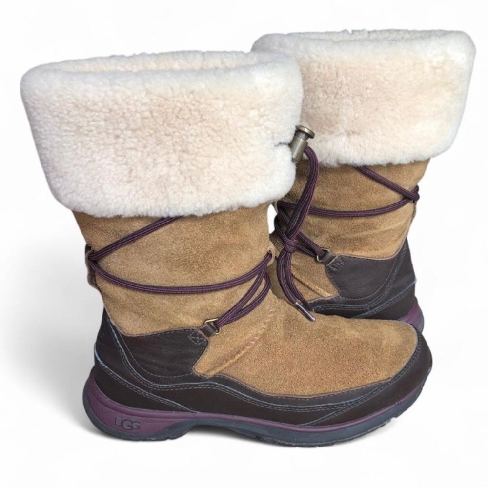UGG Australia Women Orellen Brown Waterproof Thinsulate Boot 1005624 Size 8.5